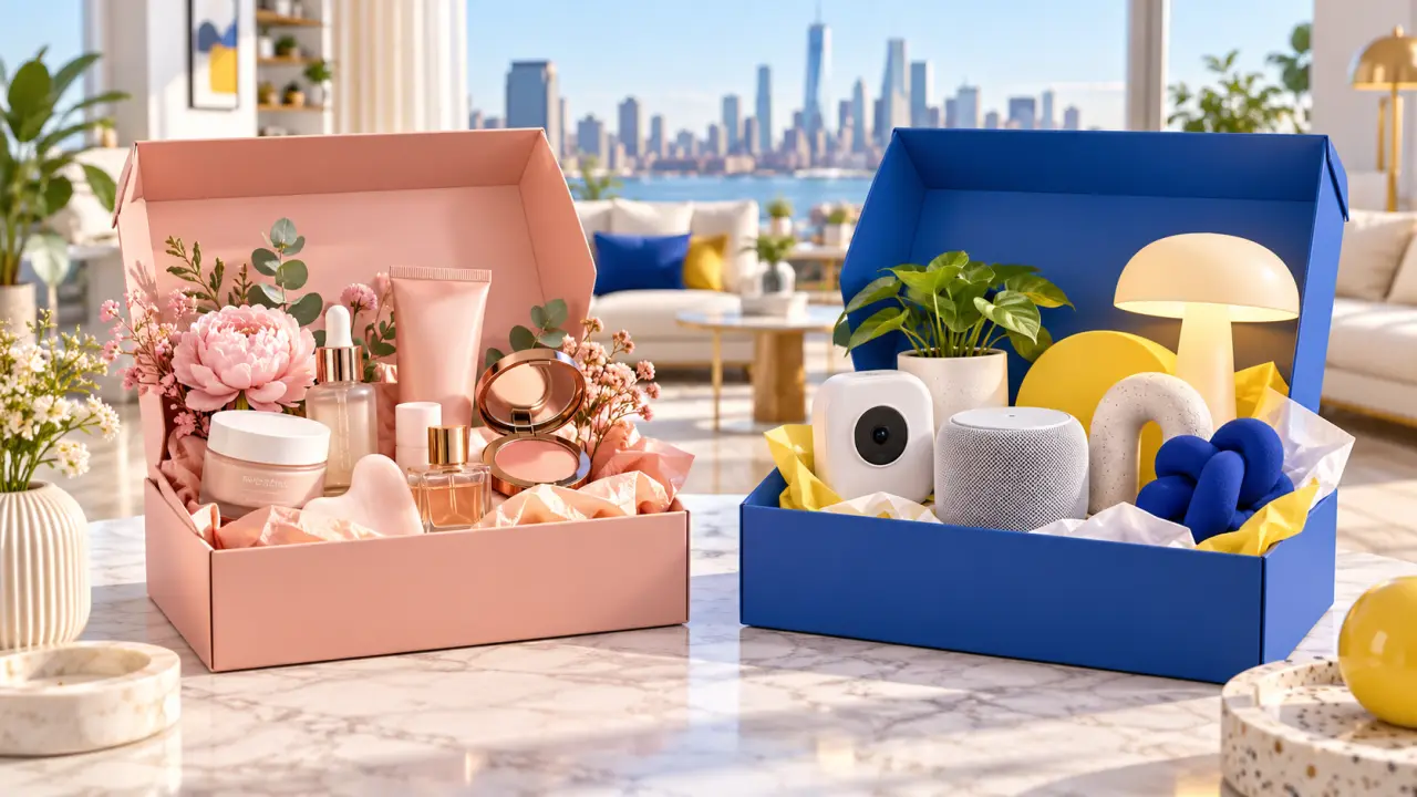 Comparatif entre une box beauté et une box design mensuelle