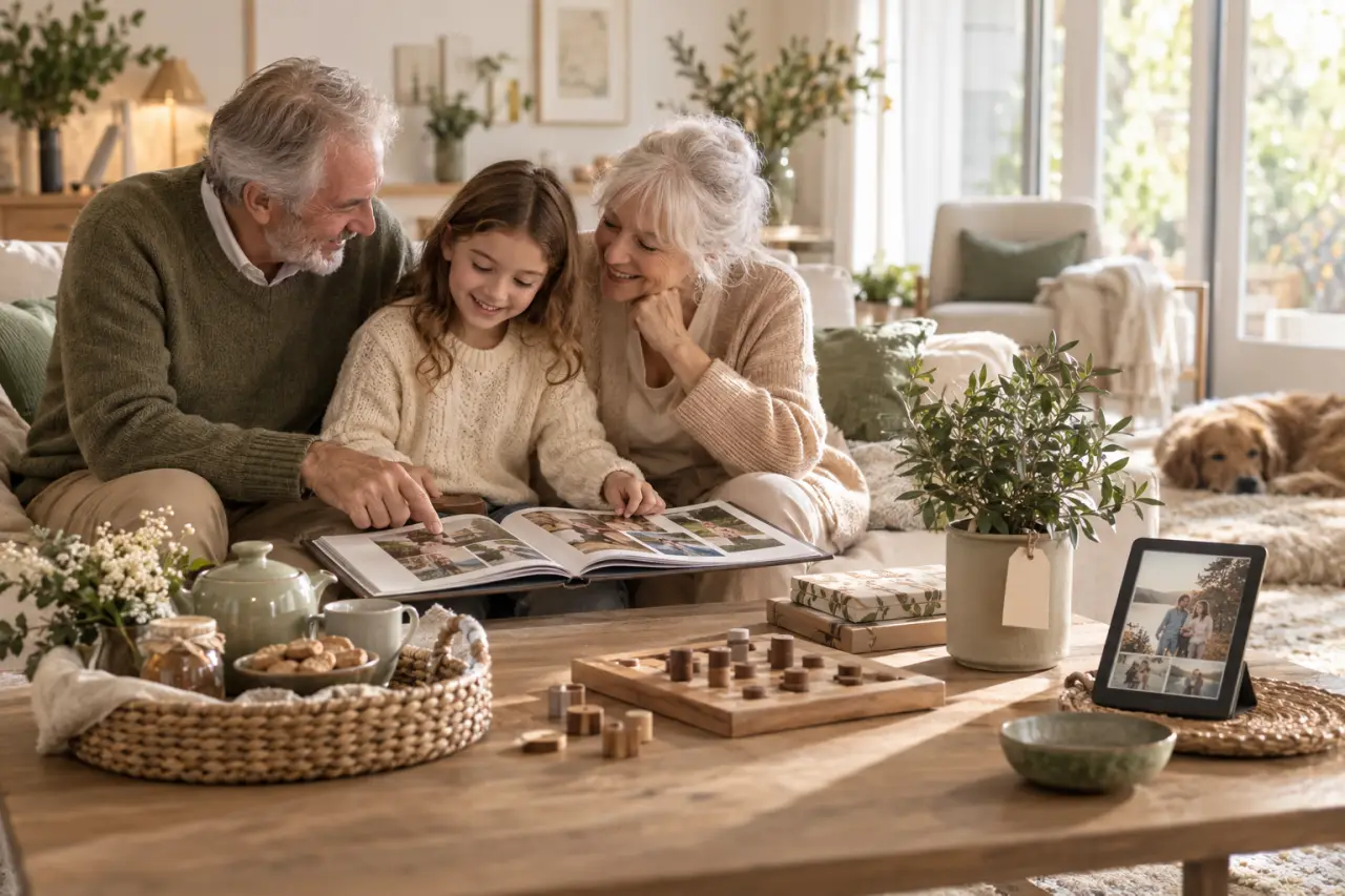 Cadeaux pour papy et mamie : 5 idées pour renforcer le lien intergénérationnel