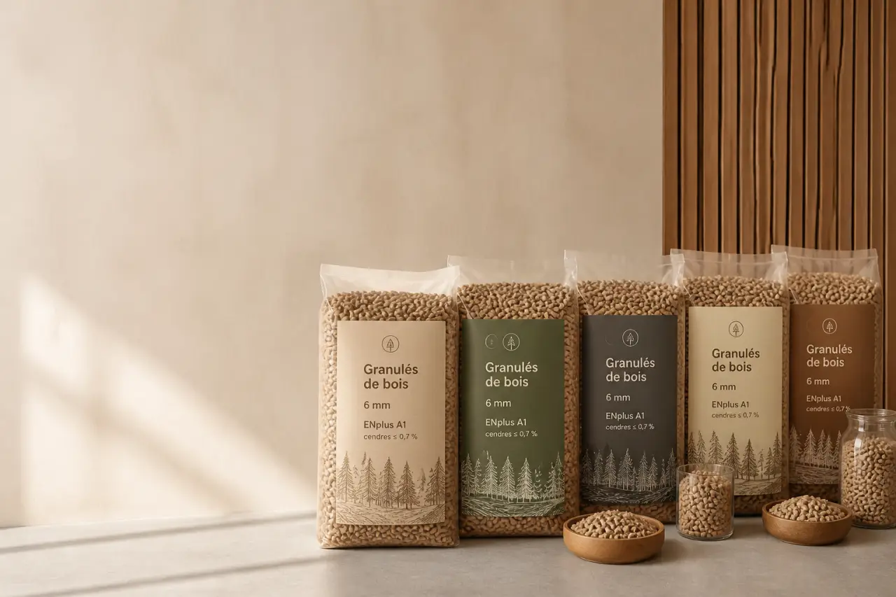 Comparatif pellets : 6 mm, ENplus A1 et cendres ≤ 0,7 % pour choisir le bon granulé