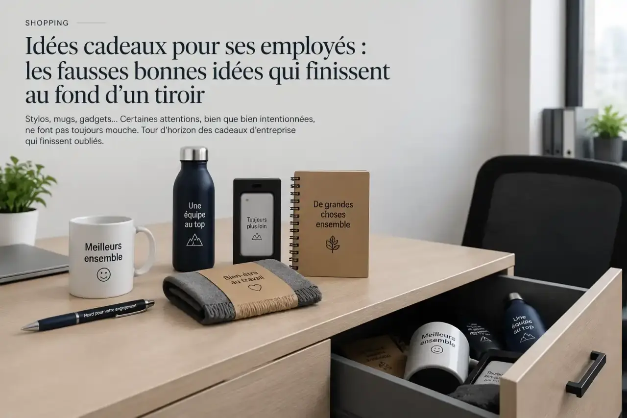 Idées cadeaux pour ses employés : les fausses bonnes idées qui finissent au fond d’un tiroir