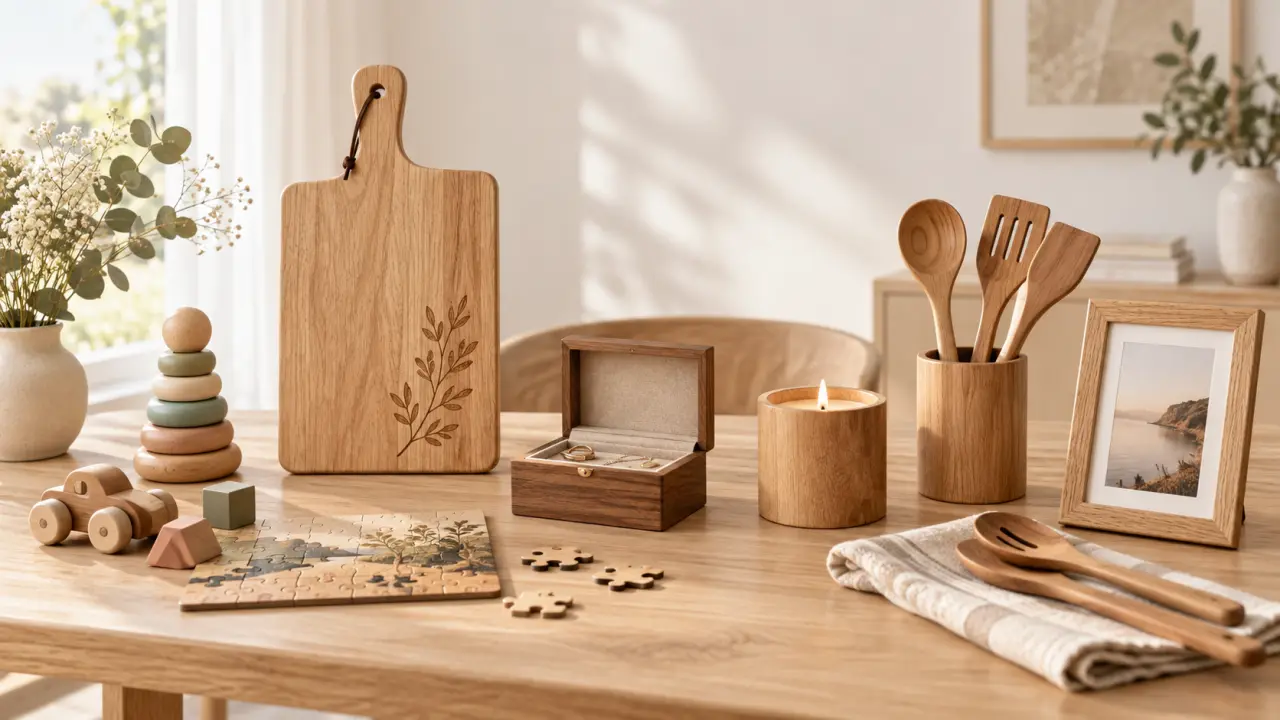 Idées cadeaux en bois : choisissez l’utile, le personnalisé ou le ludique
