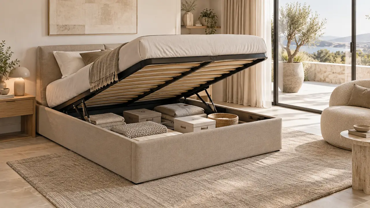 Sommier coffre : 978 litres de rangement, à condition de choisir le bon matelas