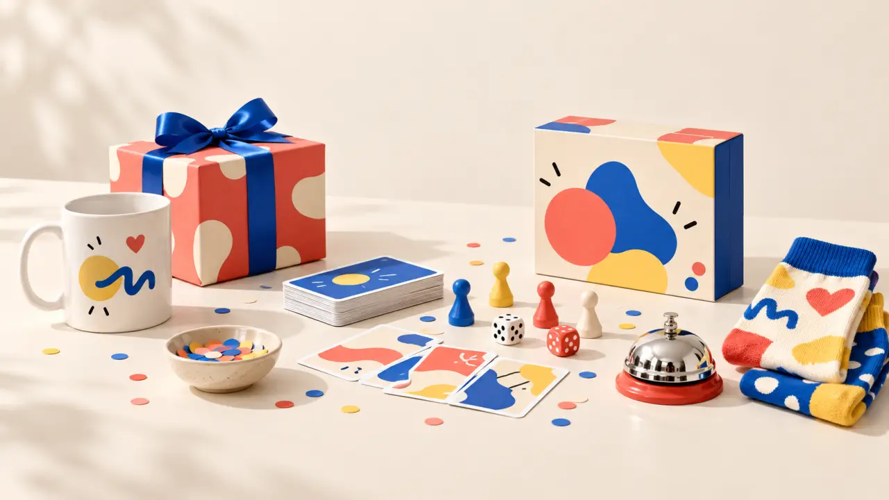 Idées cadeaux drôles : du mug complice au jeu qui lance la soirée